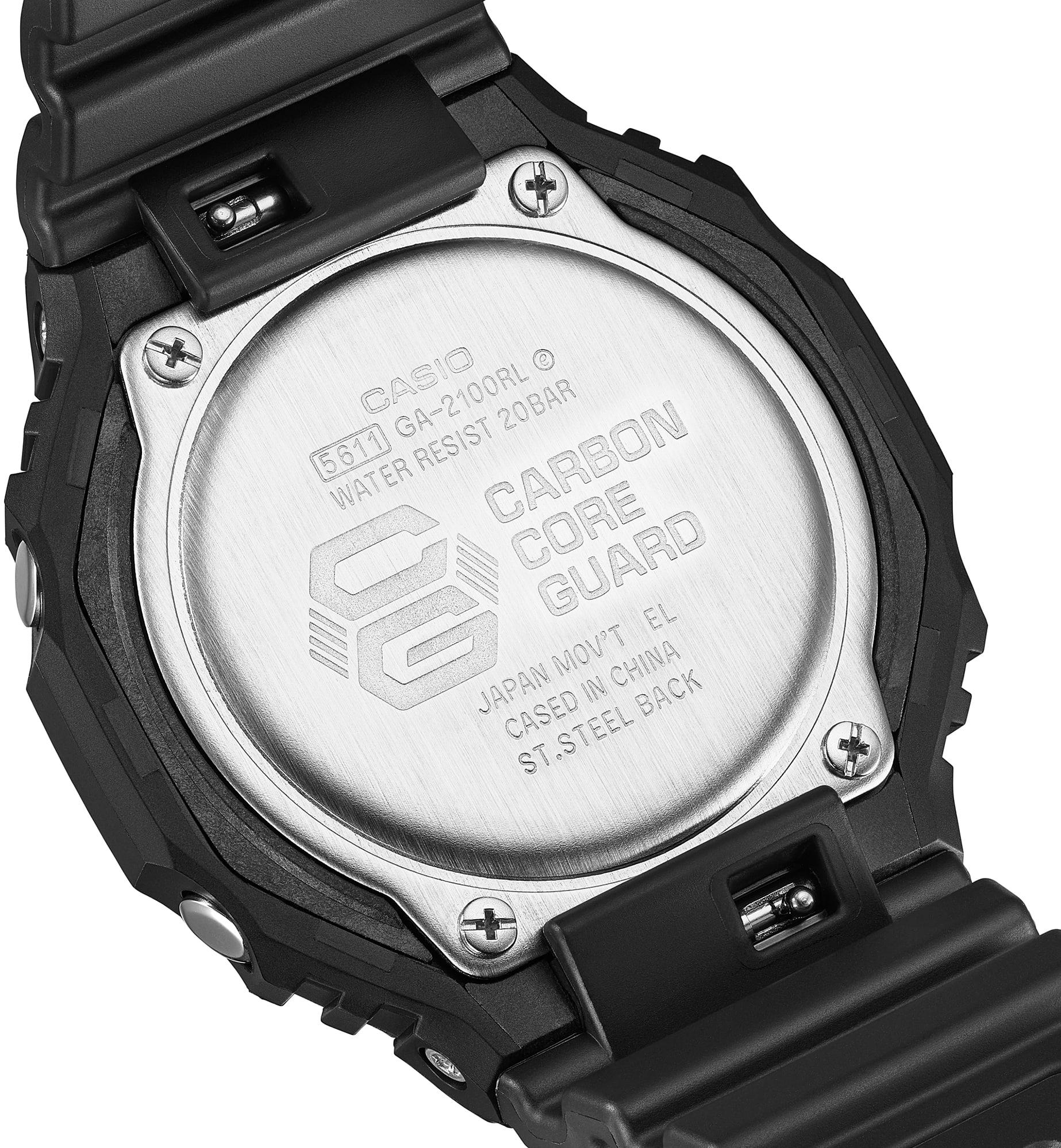 Часы наручные мужские Casio GA-2100RL-1A — фото 4