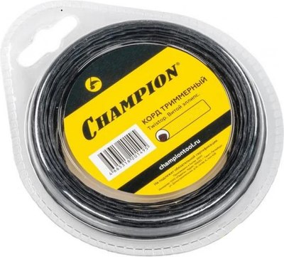 Леска для триммера Champion Ellipse Twist 1.6мм / C7098 (15м) - 