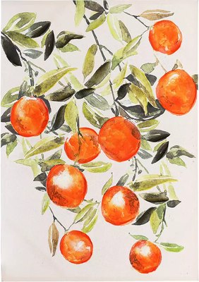 Картина Bergenson Bjorn Juicy orange 70x100 / BB0000970 - 