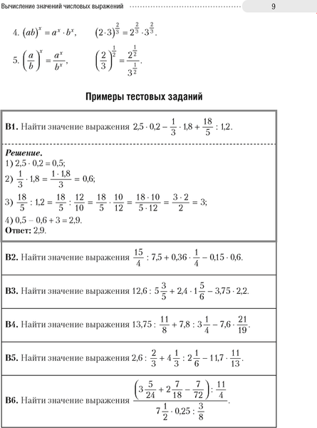 Учебное пособие Аверсэв Математика. ЦЭ, ЦТ. Теория. Примеры. Тесты. 2025,мягкая обложка  (Ларченко Андрей)