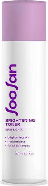 Тонер для лица Soosan Brightening with Kiwi & Chia (150мл)