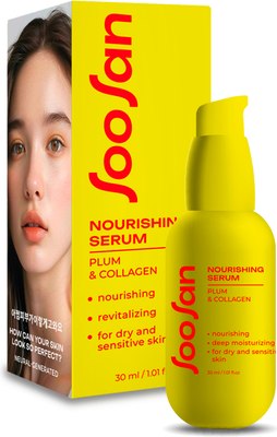 Сыворотка для лица Soosan Nourishing with Plum & Collagen (30мл) - 