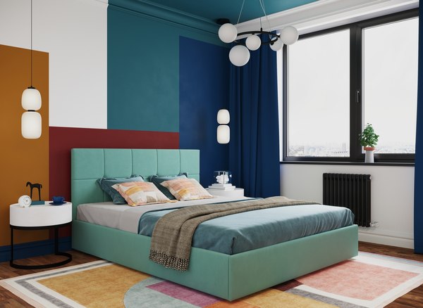 Купить Двуспальная кровать Moon Family 1261 / MF012607 в Витебске