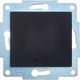 Выключатель Lezard Asti 7081-4288-111 (черный бархат) - 