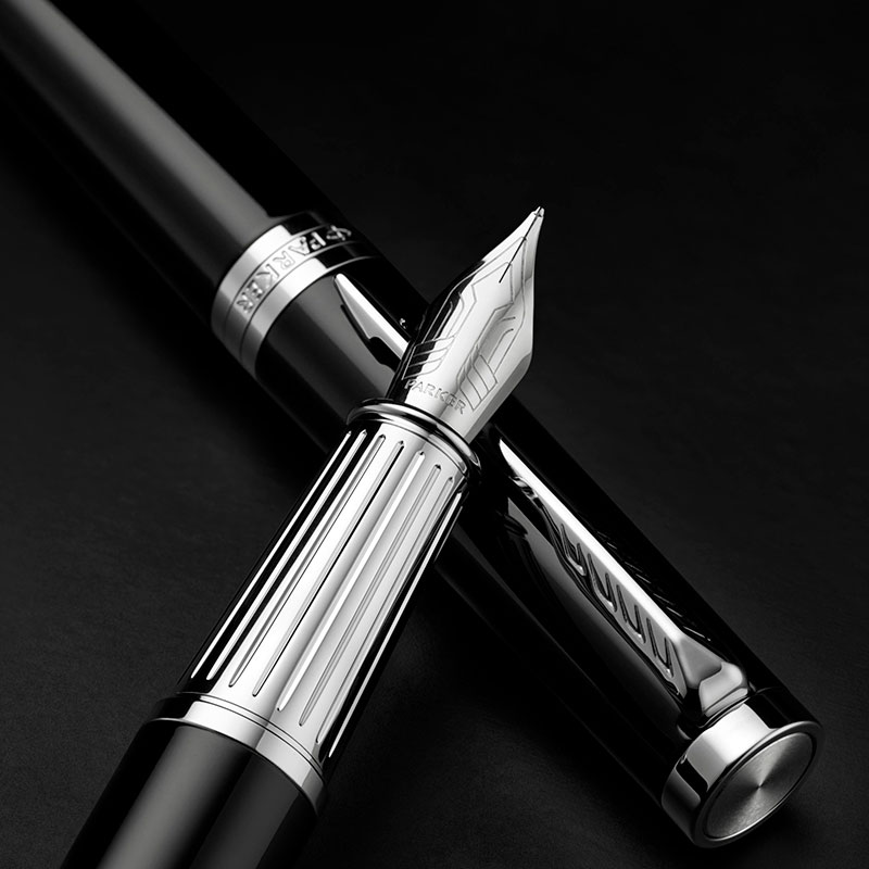 Ручка перьевая имиджевая Parker Ingenuity Black CT / 2181994 — фото 4