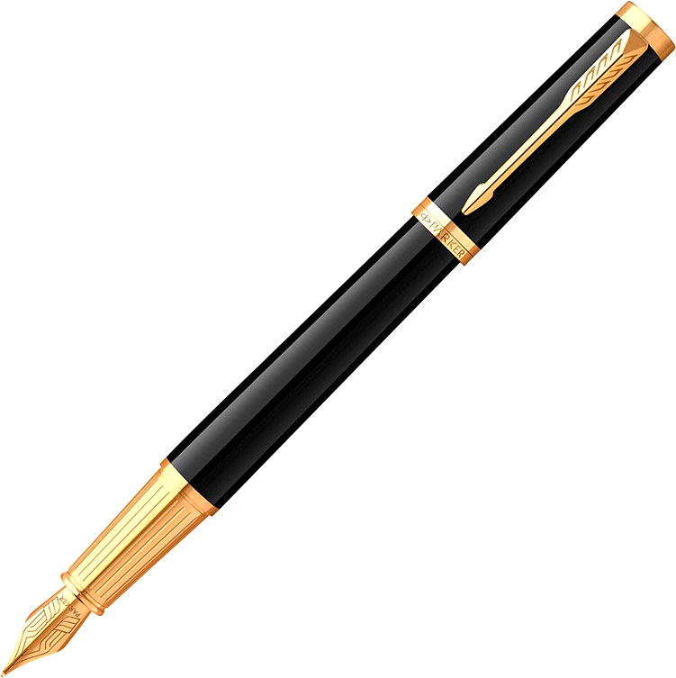 Ручка перьевая имиджевая Parker Ingenuity Black GT / 2182005