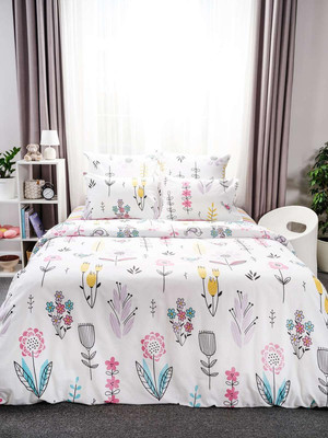 

Комплект постельного белья, Флорал 20117-1+20118-1 2сп Евро