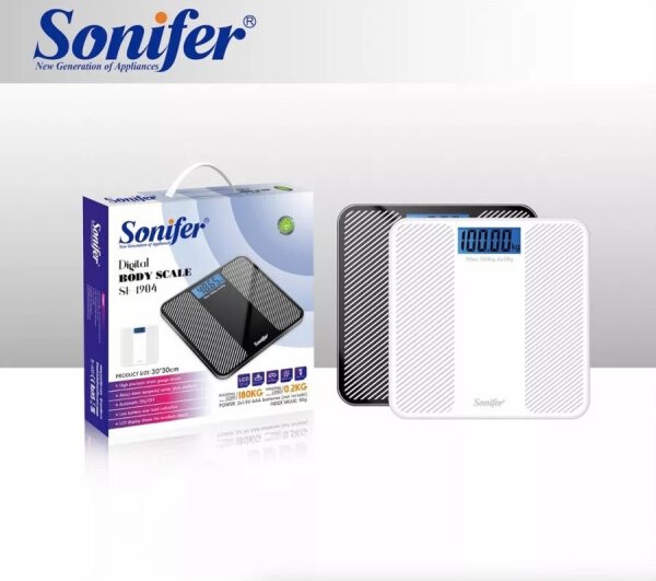 Напольные весы электронные Sonifer SF-1904 (белый)