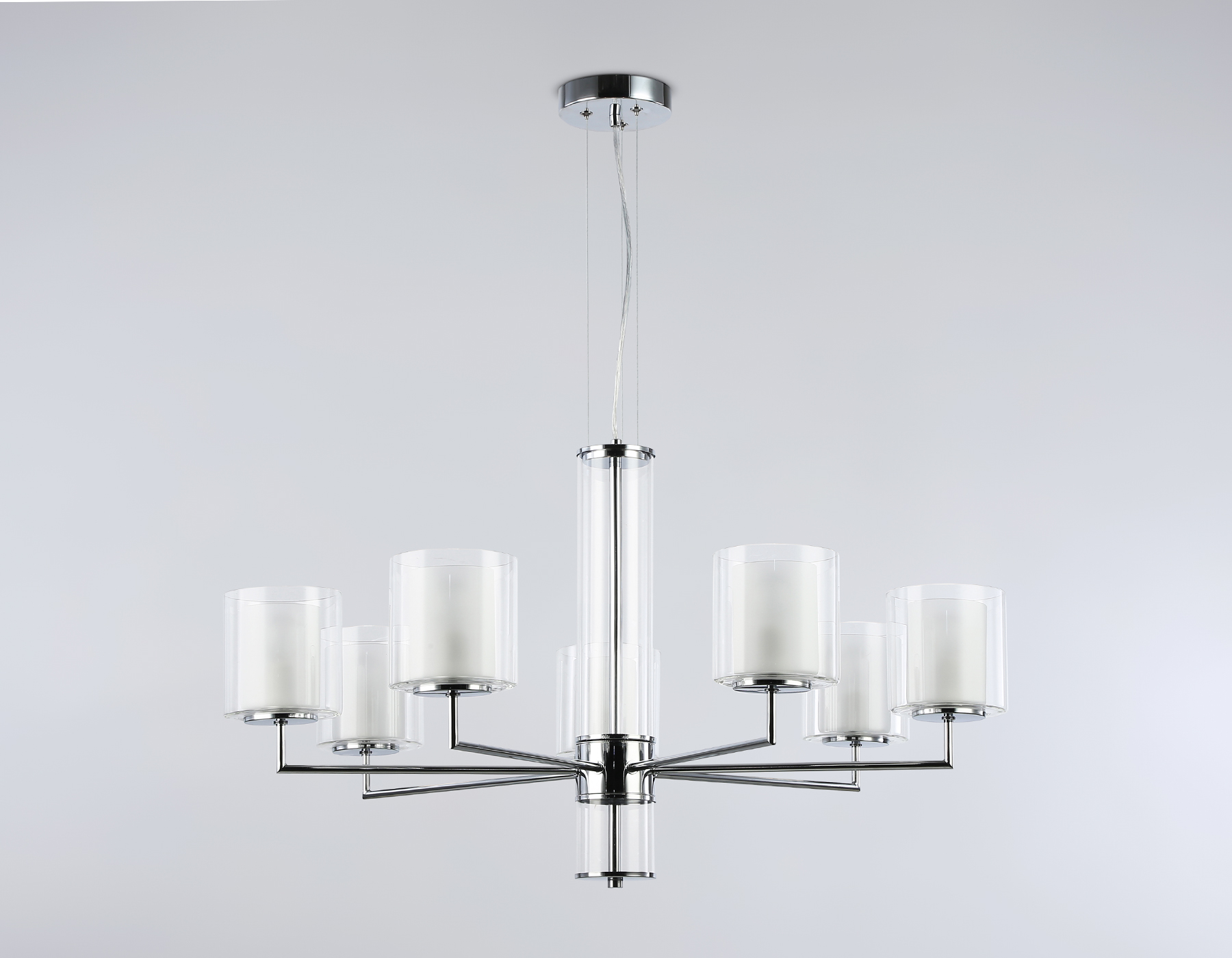 Люстра Ambrella LH56003/7 СH/FR (хром/белый матовый) — фото 4