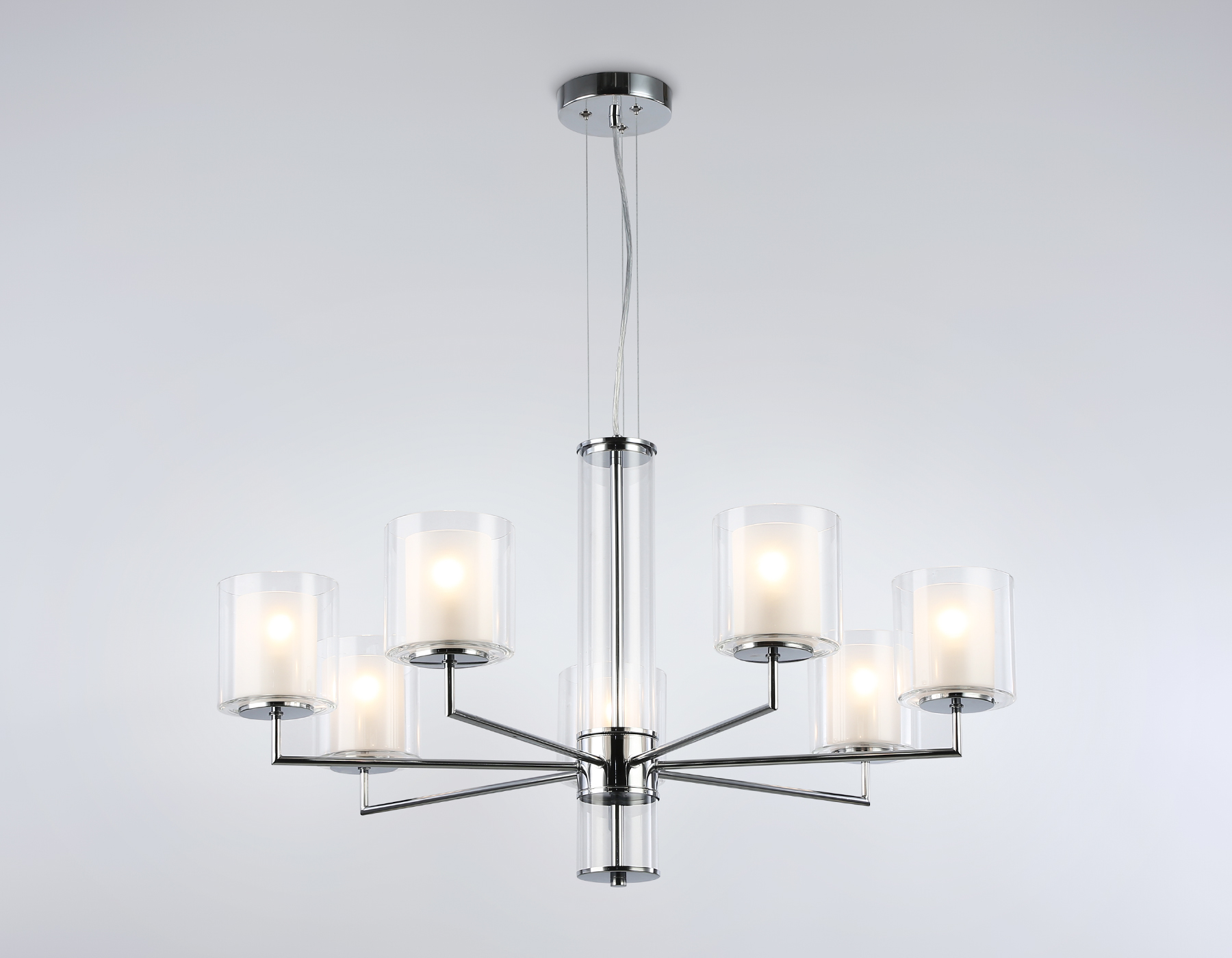 Люстра Ambrella LH56003/7 СH/FR (хром/белый матовый) — фото 3