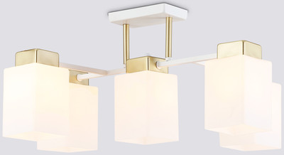 

Люстра, TR303047/5 WH/GD