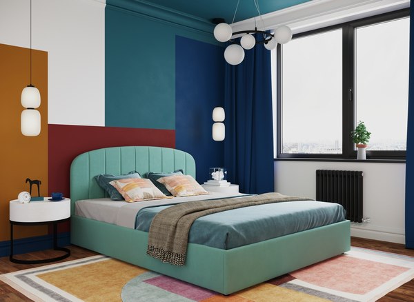 Купить Двуспальная кровать Moon Family 1262 / MF012914 в Витебске