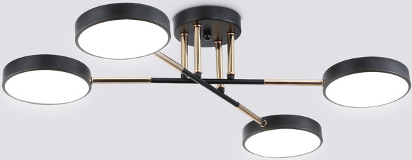 Люстра Ambrella FL516332/4 BK/FGD