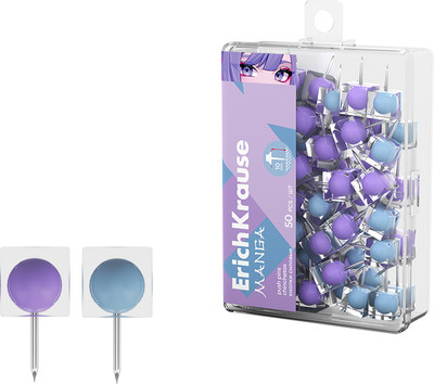 Кнопки канцелярские Erich Krause Manga / 62060 - 