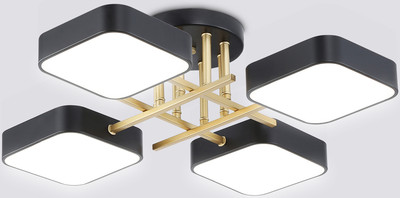 Люстра Ambrella FL516343/4 BK/GD (черный/золото) -