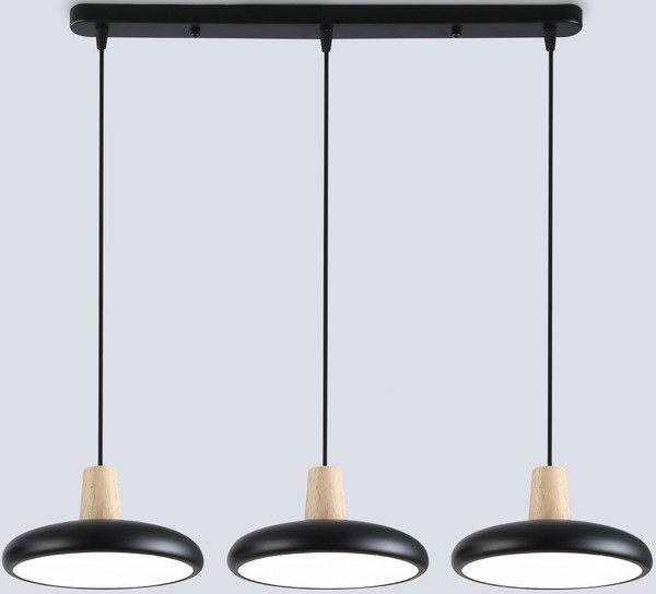 Люстра Ambrella FL4841/3 BK/WD