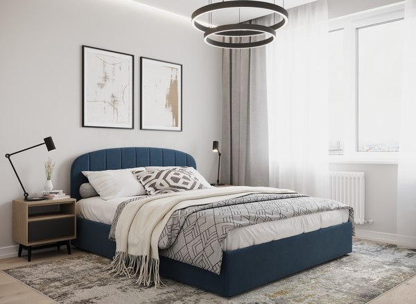Купить Двуспальная кровать Moon Family 1262 / MF012707 в Витебске