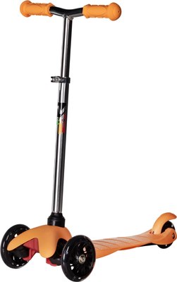 Самокат детский Novatrack Disco-kids Basic / 120H.DISCOKIDS.OR25 (оранжевый) - 