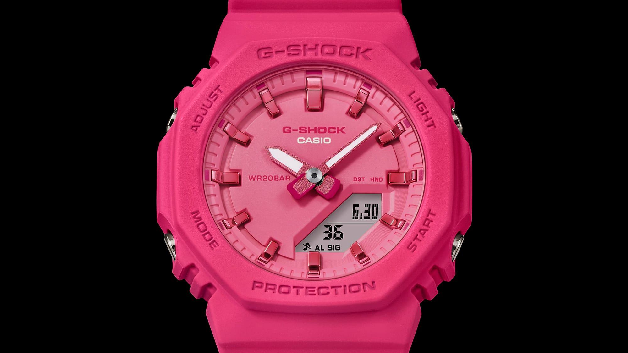 Часы наручные женские Casio GMA-P2100PP-4A — фото 3