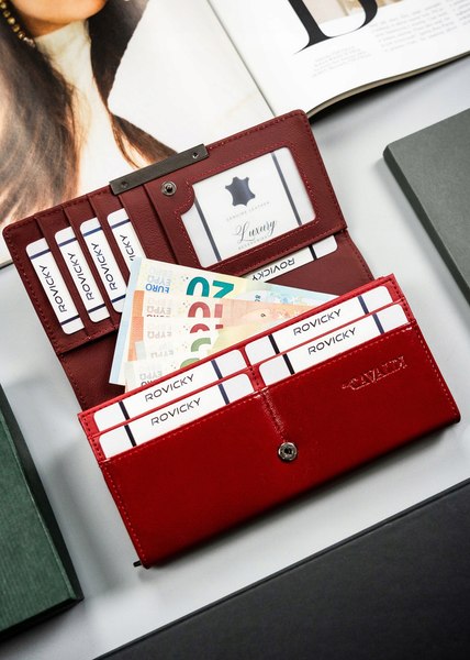 Портмоне Cedar 4U Cavaldi / PX20-21-BL-1543 (красный)
