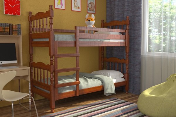 Купить Двухъярусная кровать Bravo Мебель Соня 80x187  