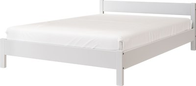 Полуторная кровать Bravo Мебель Эби 120x200 (белый античный) - 
