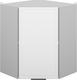 Шкаф навесной для кухни Arvento Корнелия Флок-плюс ВШУ угловой (белый софт) -