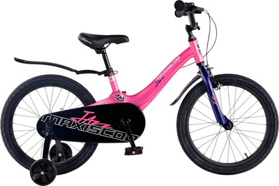 Детский велосипед Maxiscoo Jazz Стандарт 18 2025 / MSC-J1842 (розовый сапфир) -