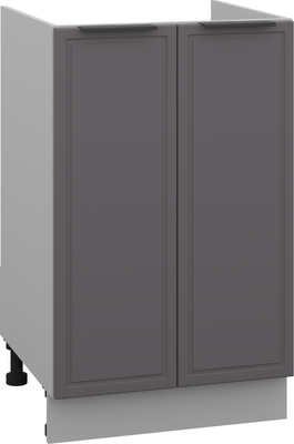 Шкаф под мойку Arvento Корнелия Флок-плюс НШ50м (графит софт) -