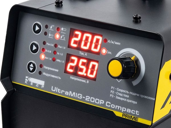 Полуавтомат сварочный Кедр Ultramig-200p Compact / 8024199