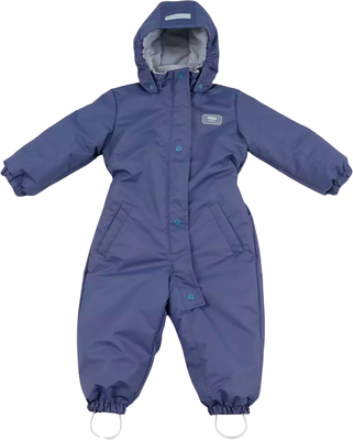Комбинезон прогулочный детский MOWbaby Eskimo / 158/13-92 (р.92, темно-синий) -