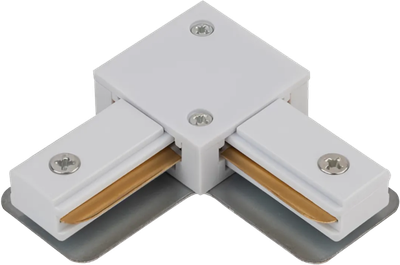 Коннектор для шинопровода INhome L-тип LRB-WH / 4690612060637 - 
