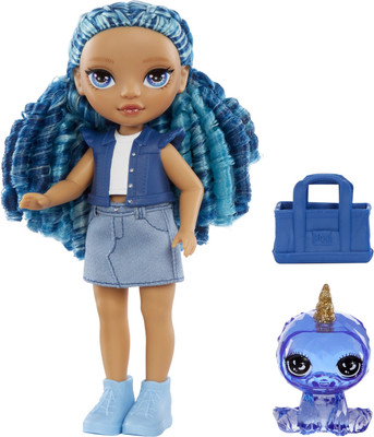 Кукла с аксессуарами Rainbow High Littles. Сапфир / 64345 (голубой) - 