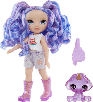 Кукла с аксессуарами Rainbow High Littles. Аметист / 64348 (фиолетовый) - 