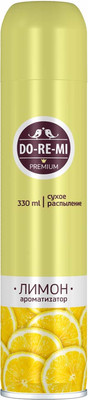 Освежитель воздуха DoReMi Premium. Лимон 02.03.101.16 (330мл) -