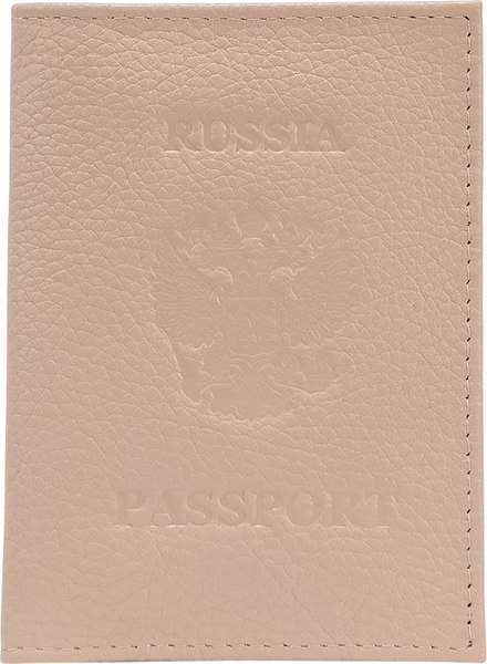 Обложка на паспорт Poshete 604-118M-PWD (пудровый)