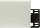 Плинтус LinePlast 100мм LB002+LK002 (белый глянец) - 