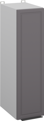 Шкаф навесной для кухни Arvento Корнелия Флок-плюс ВШ20 (графит софт) - 