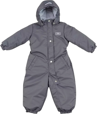 Комбинезон прогулочный детский MOWbaby Eskimo / 158/11-80 (р.80, серый) -