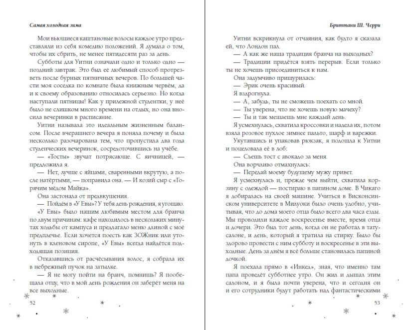 Художественная книга FreeDom Самая холодная зима, мягкая обложка (Черри Британи) — фото 2