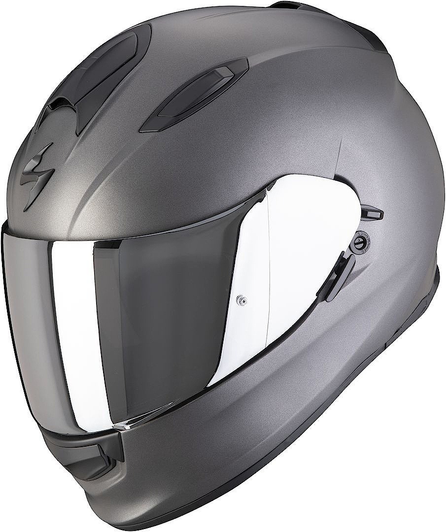 Мотошлем Scorpion Exo EXO-491 Solid (р. XS, антрацит матовый)