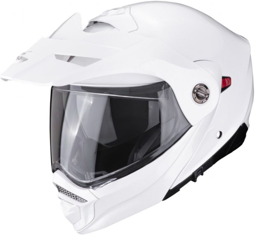 Мотошлем Scorpion Exo ADX-2 Solid (р. M, белый)