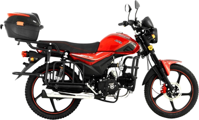 Мопед Rockot Alpha Tourist M-12 (красный глянцевый) - 