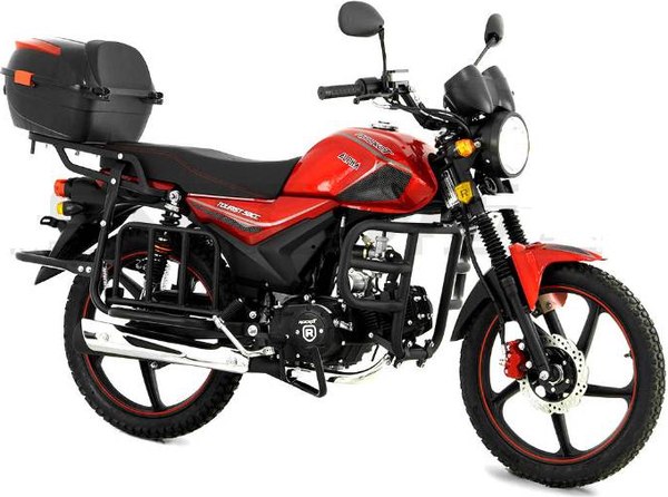 Мопед Rockot Alpha Tourist M-12 (красный глянцевый)