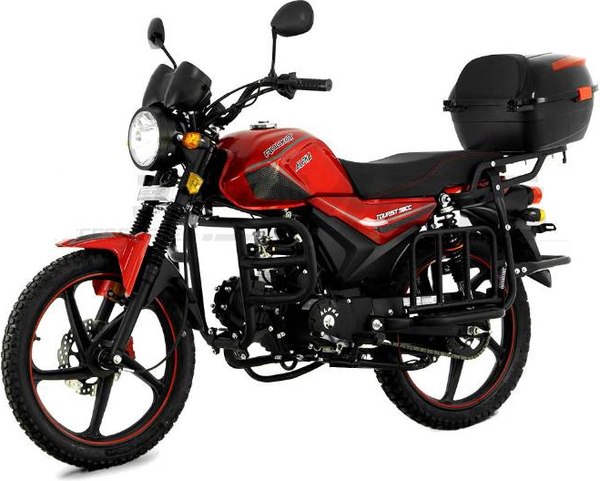 Мопед Rockot Alpha Tourist M-12 (красный глянцевый)