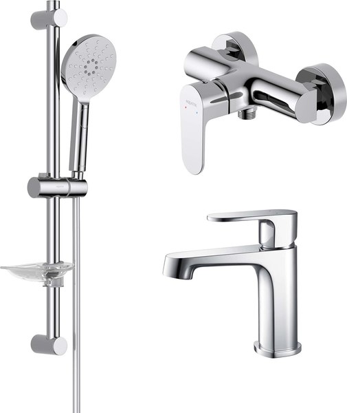 Комплект смесителей Aquatek Оберон AQ1231CR