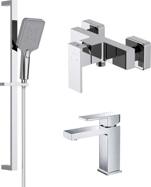 Комплект смесителей Aquatek Либра AQ1631CR
