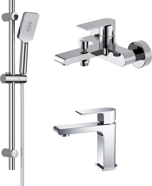 Комплект смесителей Aquatek Лира AQ1431CR