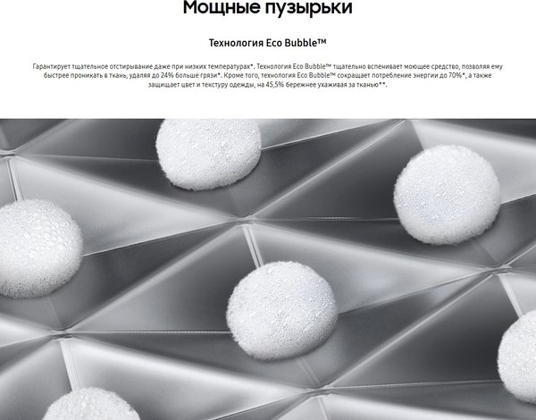 Стиральная машина Samsung WW70AG4S21VELD