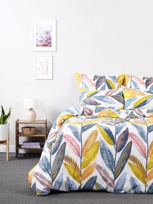 

Комплект постельного белья, Тропическое бохо Стандарт 2сп Евро 70x70 / 20136-1+71141-19